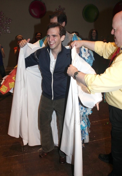 Photo Coverage: IRVING BERLIN'S WHITE CHRISTMAS' Broadway Opening Night - The Gypsy Robe Ceremony! Image