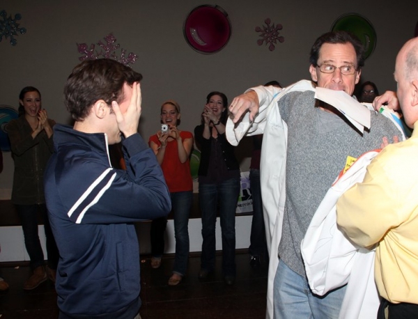 Photo Coverage: IRVING BERLIN'S WHITE CHRISTMAS' Broadway Opening Night - The Gypsy Robe Ceremony! Image
