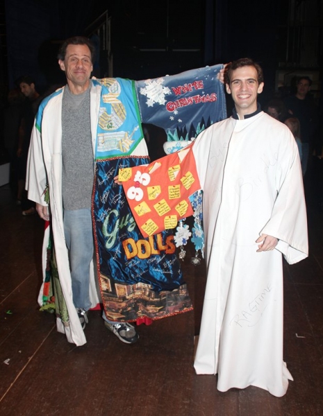 Photo Coverage: IRVING BERLIN'S WHITE CHRISTMAS' Broadway Opening Night - The Gypsy Robe Ceremony! Image