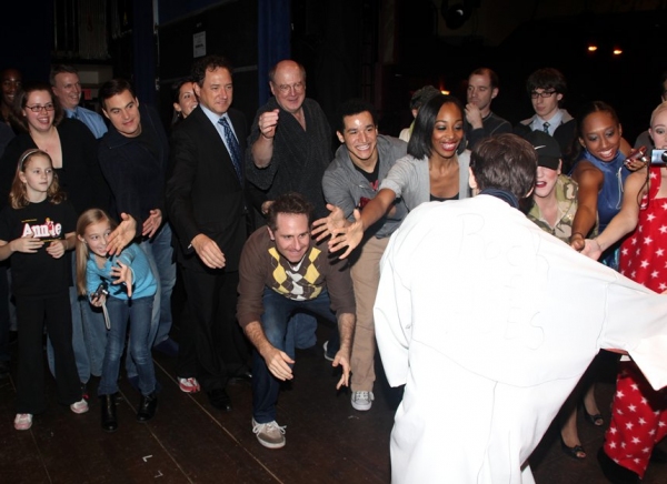 Photo Coverage: IRVING BERLIN'S WHITE CHRISTMAS' Broadway Opening Night - The Gypsy Robe Ceremony! Image