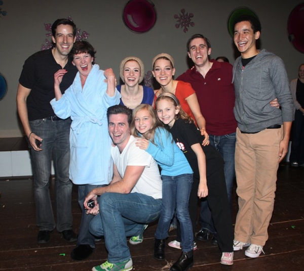 Photo Coverage: IRVING BERLIN'S WHITE CHRISTMAS' Broadway Opening Night - The Gypsy Robe Ceremony! Image