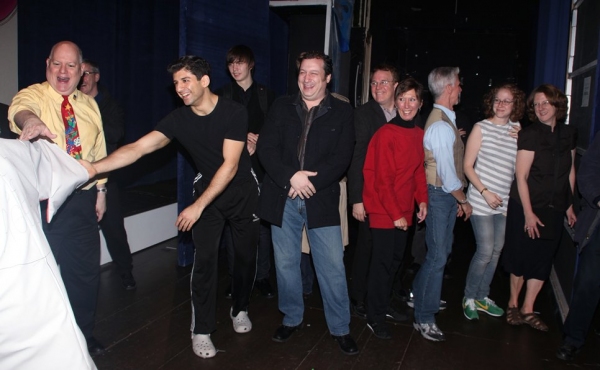 Photo Coverage: IRVING BERLIN'S WHITE CHRISTMAS' Broadway Opening Night - The Gypsy Robe Ceremony! Image