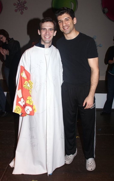 Photo Coverage: IRVING BERLIN'S WHITE CHRISTMAS' Broadway Opening Night - The Gypsy Robe Ceremony! Image