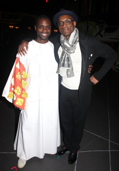 Adesola Osakalumi (Gypsy Robe Winner - FELA !) & Bill T. Jones Photo
