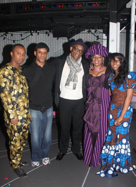 Bill T. Jones with Kevin Mambo & the Fela Anikulapo-Huti Family Photo
