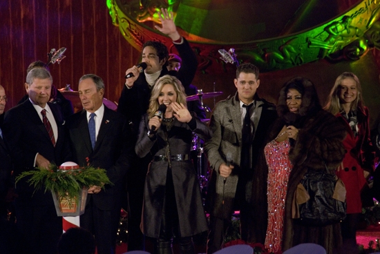Photo Coverage: 2009 Rockefeller Christmas Tree Lighting! Image