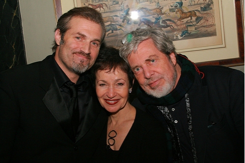 Marc Kudisch, Lynn Ahrens and Tony Walton Photo