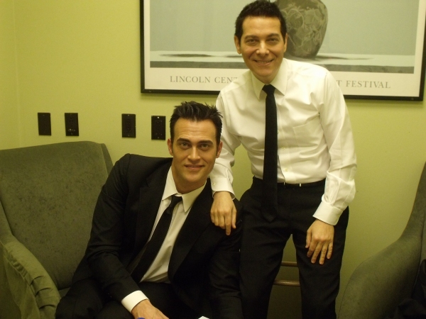 Photo Coverage: Michael Feinstein and Cheyenne Jackson Sign and Sing at Barnes & Noble Image