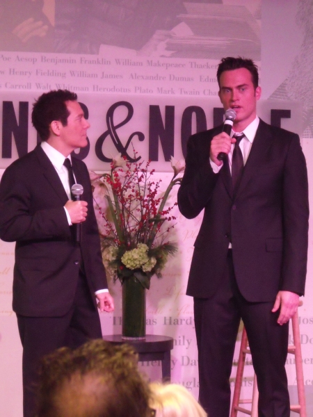 Photo Coverage: Michael Feinstein and Cheyenne Jackson Sign and Sing at Barnes & Noble Image