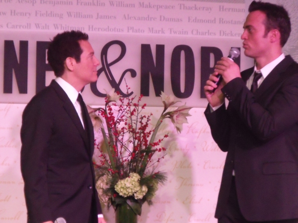 Photo Coverage: Michael Feinstein and Cheyenne Jackson Sign and Sing at Barnes & Noble Image