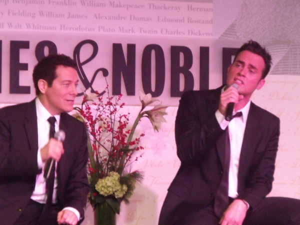 Photo Coverage: Michael Feinstein and Cheyenne Jackson Sign and Sing at Barnes & Noble Image