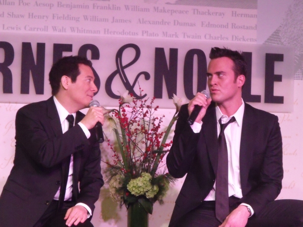 Photo Coverage: Michael Feinstein and Cheyenne Jackson Sign and Sing at Barnes & Noble Image
