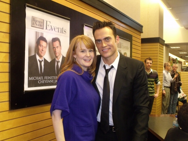 Photo Coverage: Michael Feinstein and Cheyenne Jackson Sign and Sing at Barnes & Noble Image