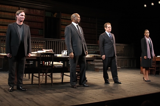 Photo Coverage: Opening Night of RACE on Broadway - Curtain Call and After-Party Image