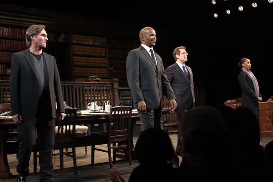 Photo Coverage: Opening Night of RACE on Broadway - Curtain Call and After-Party Image