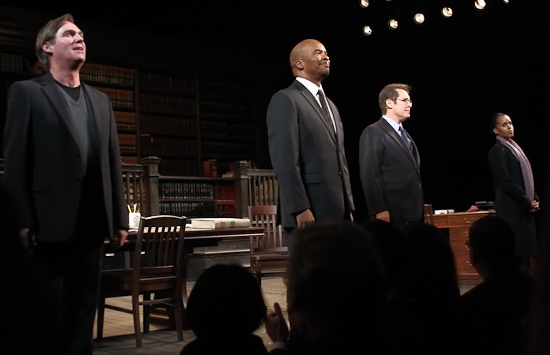 Photo Coverage: Opening Night of RACE on Broadway - Curtain Call and After-Party Image