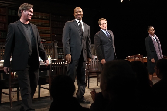 Photo Coverage: Opening Night of RACE on Broadway - Curtain Call and After-Party Image