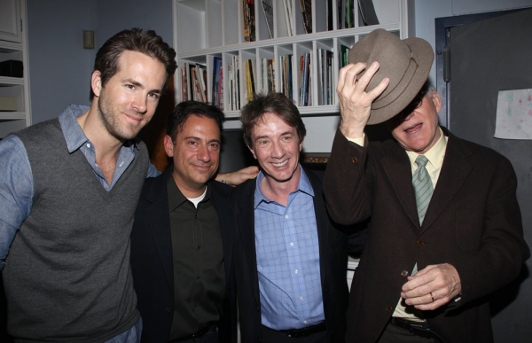 Ryan Reynolds, Eugene Pack, Martin Short & Steve Martin Photo