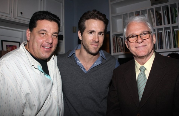 Steve Schirripa, Ryan Reynolds & Steve Martin Photo