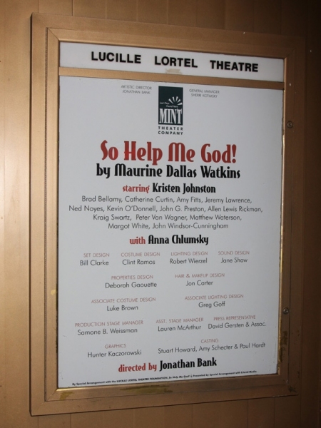 Photo Coverage: SO HELP ME GOD! Opening Night Party! Image