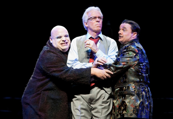 Kevin Chamberlin, Terrence Mann and Nathan Lane Photo