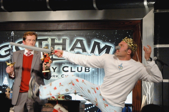 Photo Coverage: Kudisch & Denman are The Holiday Guys Image