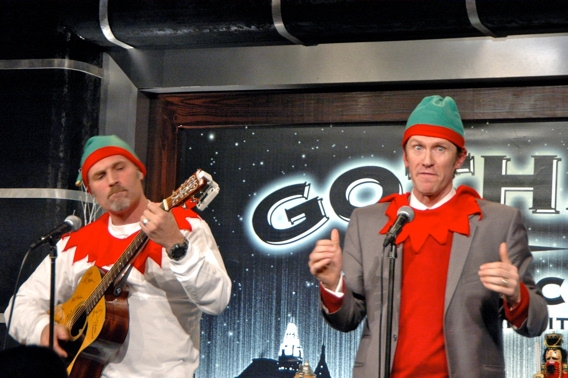 Photo Coverage: Kudisch & Denman are The Holiday Guys Image
