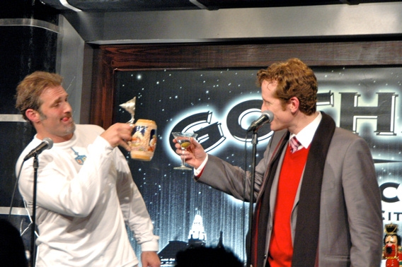 Photo Coverage: Kudisch & Denman are The Holiday Guys Image