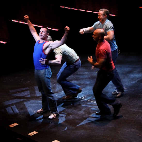The cast of Chicago featuring Ryan Lowe Photo