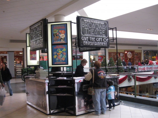 Photo Flash: Westchester Broadway Theatre Mans Kiosks In Local Malls  Image