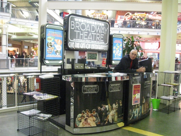 Photo Flash: Westchester Broadway Theatre Mans Kiosks In Local Malls  Image