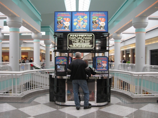 Photo Flash: Westchester Broadway Theatre Mans Kiosks In Local Malls  Image