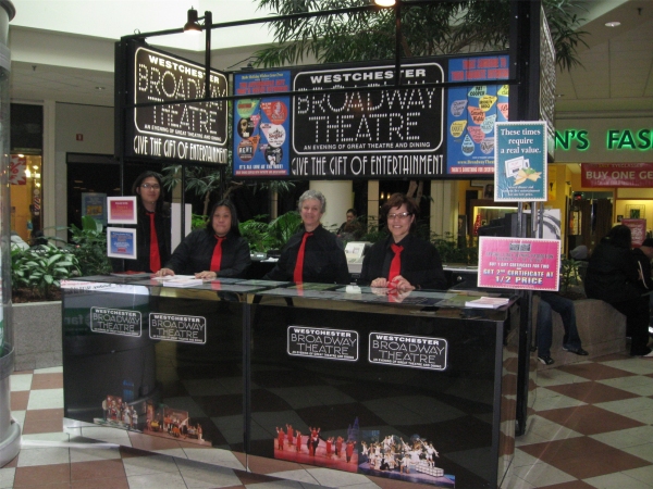 Photo Flash: Westchester Broadway Theatre Mans Kiosks In Local Malls Image