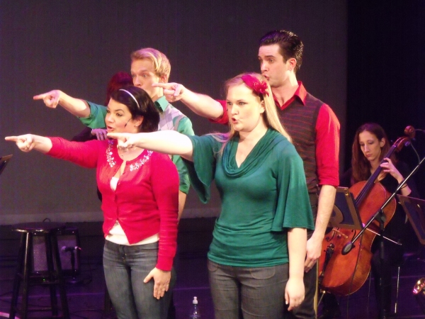 Photo Coverage: Daniel Reichard's 'Gettin' on the Good List' Christmas Show Image