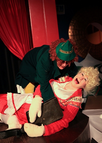 Photo Flash: Hell in a Handbag Productions Presents RUDOLPH THE RED-HOSED REINDEER Image