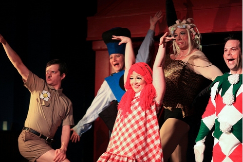 Photo Flash: Hell in a Handbag Productions Presents RUDOLPH THE RED-HOSED REINDEER 