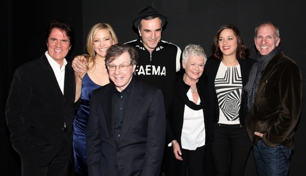 Director Rob Marshall, Kate Hudson, Composer Maury Yeston, Daniel Day Lewis, Judi Den Photo