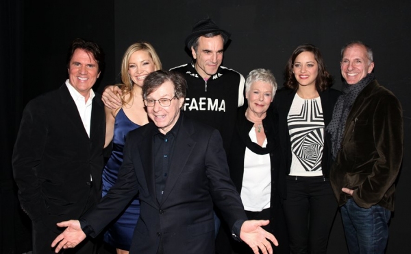 Director Rob Marshall, Kate Hudson, Composer Maury Yeston, Daniel Day Lewis, Judi Den Photo