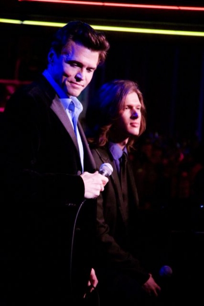 Photo Coverage: Brent Barrett and Jason Robert Brown at Birdland Image