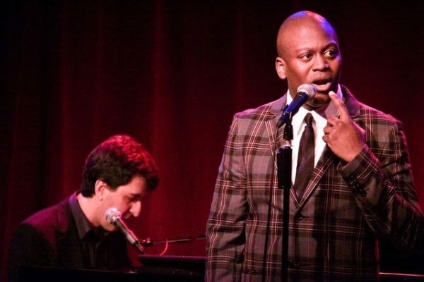 Photo Coverage: Brent Barrett and Jason Robert Brown at Birdland Image