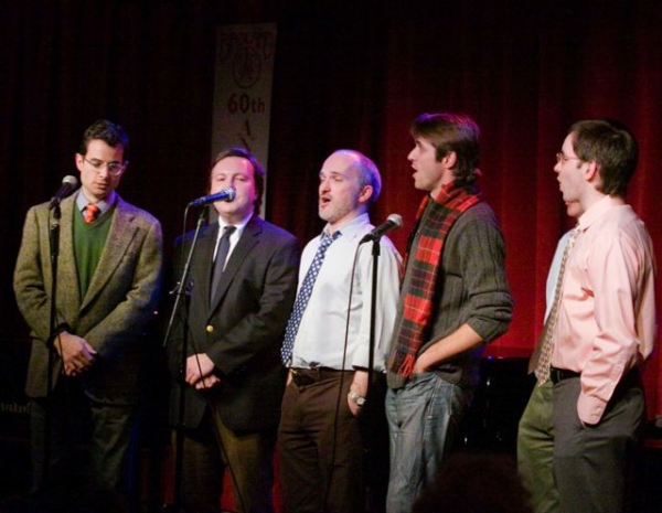 Photo Coverage: Brent Barrett and Jason Robert Brown at Birdland Image