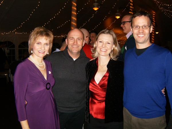 Catherine Lord, Jeff Duke, Jill Wamsley Zager and Jim Zager
 Photo