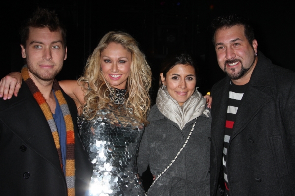 Photo Coverage: Fatone, Bass and Sigler Visit BURN THE FLOOR Image