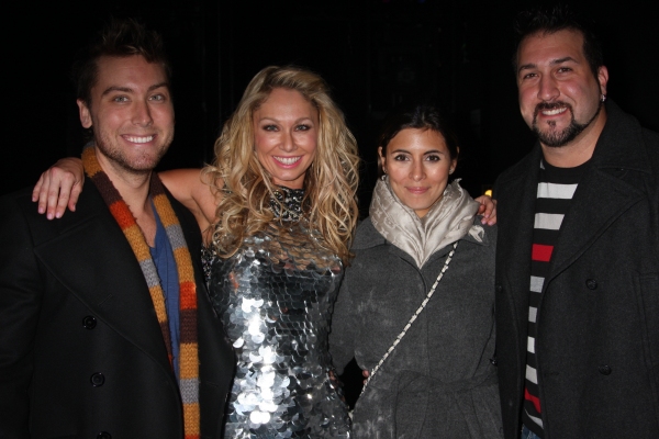 Photo Coverage: Fatone, Bass and Sigler Visit BURN THE FLOOR Image