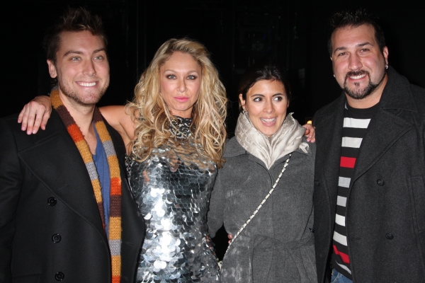 Lance Bass, Kym Johnson, Jamie-Lynn Sigler and Joey Fatone Photo