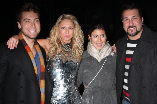Photo Coverage: Fatone, Bass and Sigler Visit BURN THE FLOOR Image