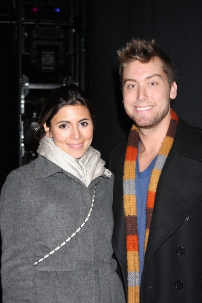 Photo Coverage: Fatone, Bass and Sigler Visit BURN THE FLOOR Image