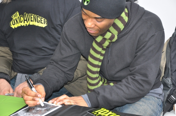 Photos: TOXIC AVENGER Visits Bryant Park Image
