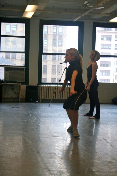 Photo Flash: Matt Cavenaugh and Marina Lazzaretto instruct students in a Broadway Artists Alliance Master Class Image