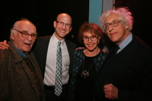 Stuart Hample, Douglas J. Cohen, Naomi Cohen-Hample and Howard Kissel Photo